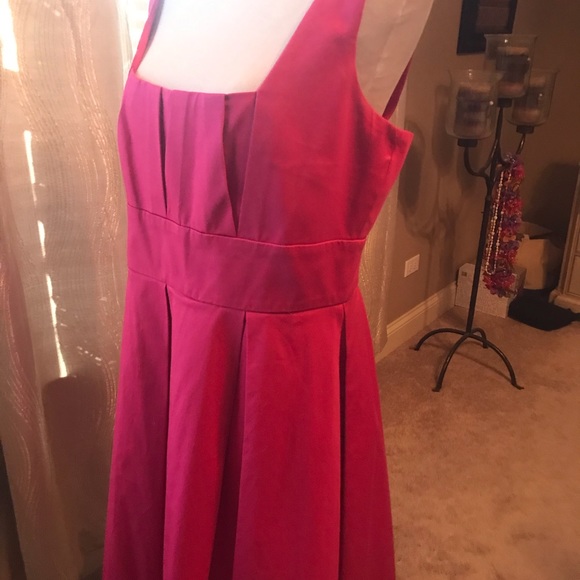 CALVIN KLEIN HOT PINK SUNDRESS SZ 12 - Picture 10 of 15